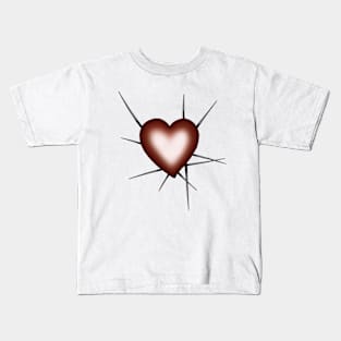 heart with thorns Kids T-Shirt